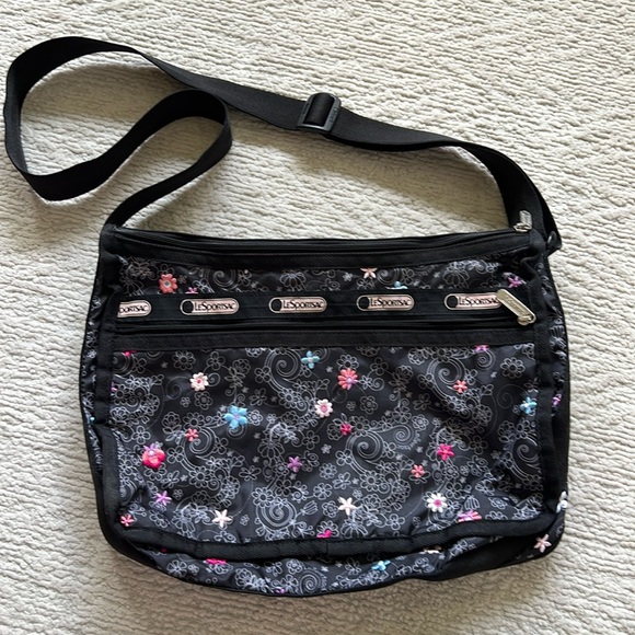Lesportsac Bags Lesportsac Handbag Cherry Blossom Embroidered